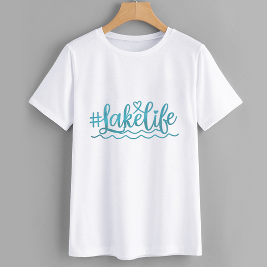 #LakeLife Graphic Tee - Summer Casual Shirt
