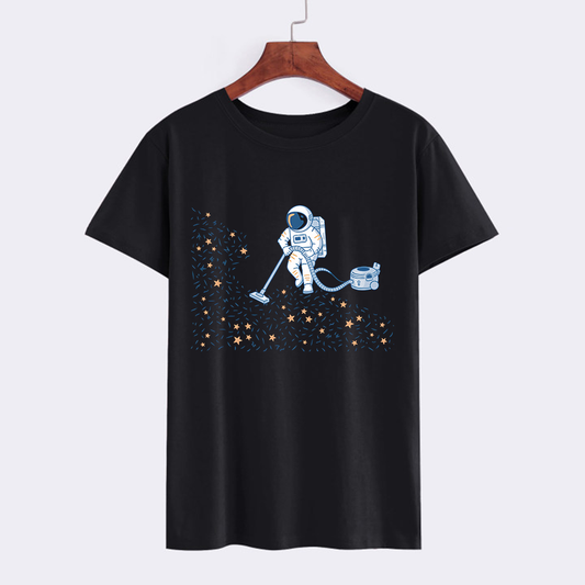 Cosmic Cleaner Astronaut T-Shirt
