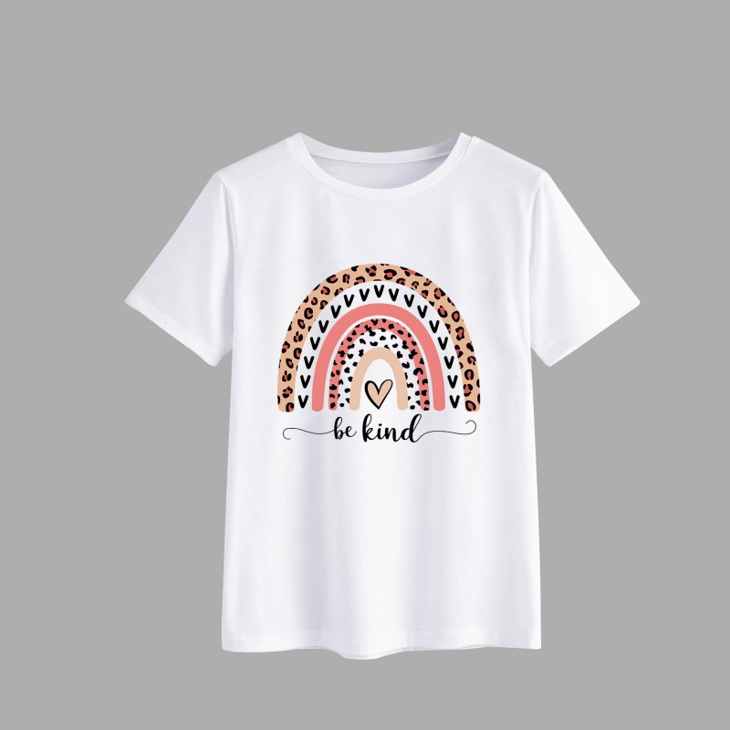 Rainbow Be Kind Graphic T-Shirt