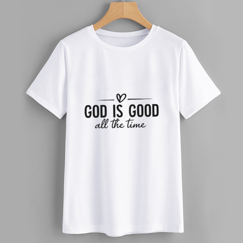 God is Good Inspirational T-Shirt - Faith Based Casual Wear