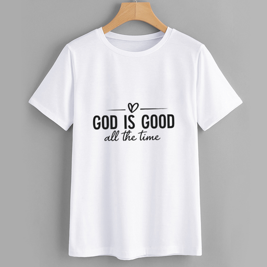 God is Good Inspirational T-Shirt - Faith Based Casual Wear