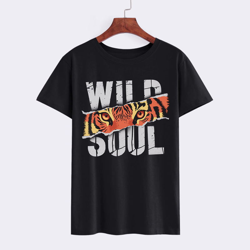 Wild Soul Tiger Graphic T-Shirt