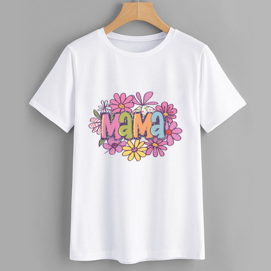 Floral Mama Graphic T-Shirt