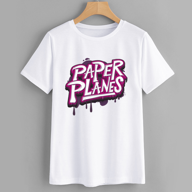 Paper Planes Graphic Tee - Stylish Streetwear T-Shirt
