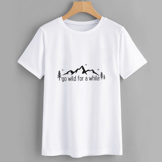 Go Wild For A While Graphic T-Shirt