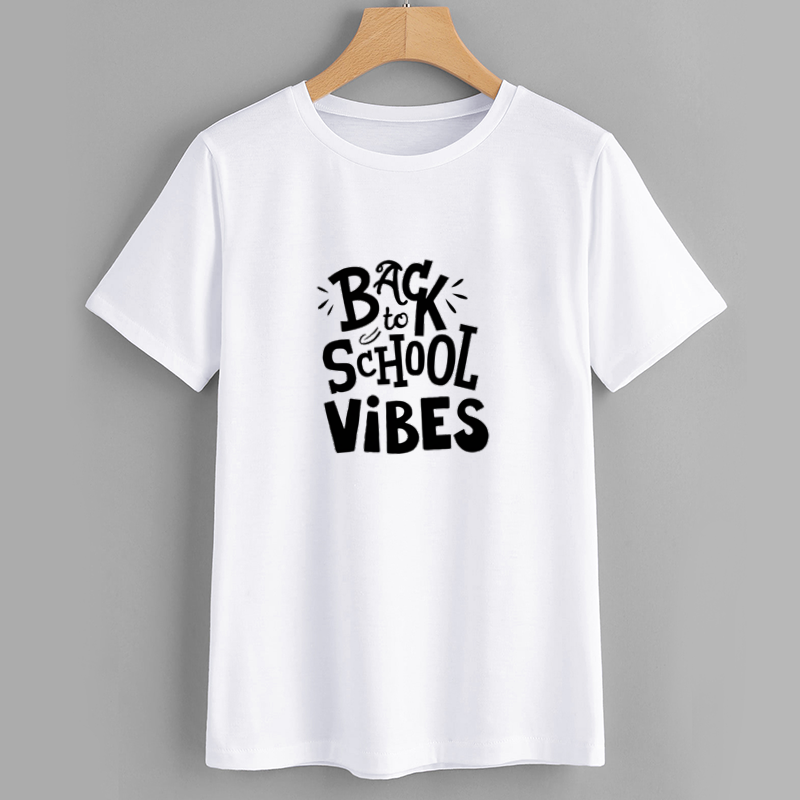 Back to School Vibes Graphic T-Shirt