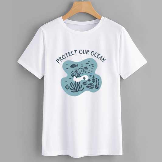 Protect Our Ocean Graphic T-Shirt
