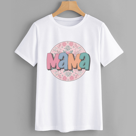 Floral Mama Graphic T-Shirt