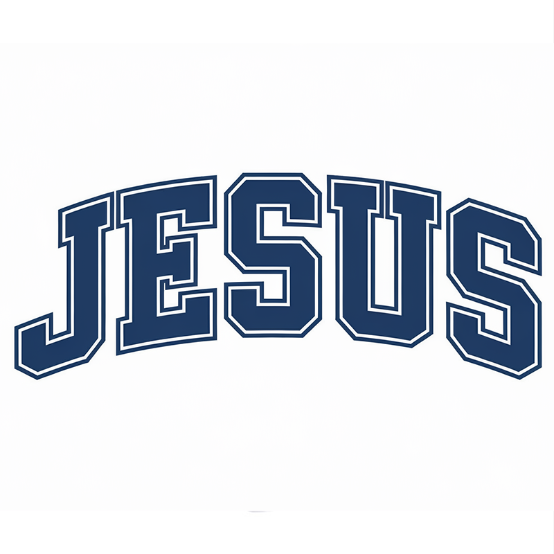 Classic Jesus Graphic T-Shirt - White Cotton Tee