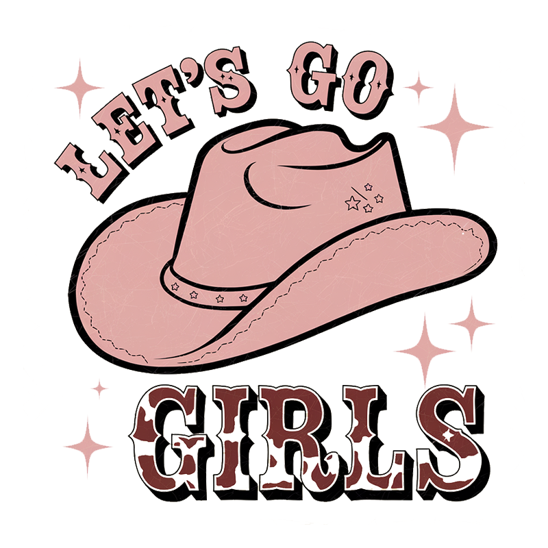 Western Cowgirl 'Let's Go Girls' T-Shirt