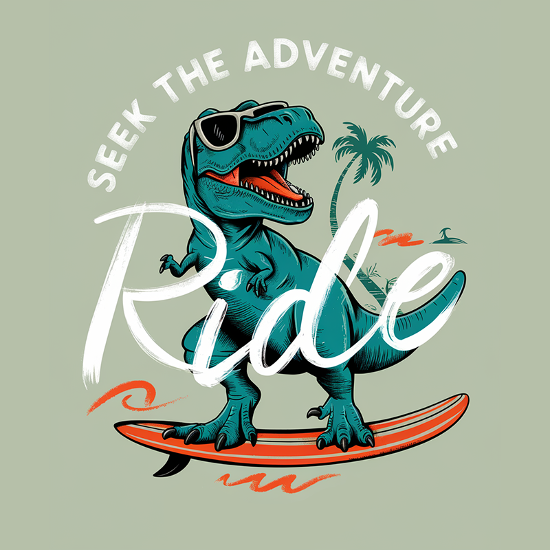 Dinosaur Adventure Graphic T-Shirt