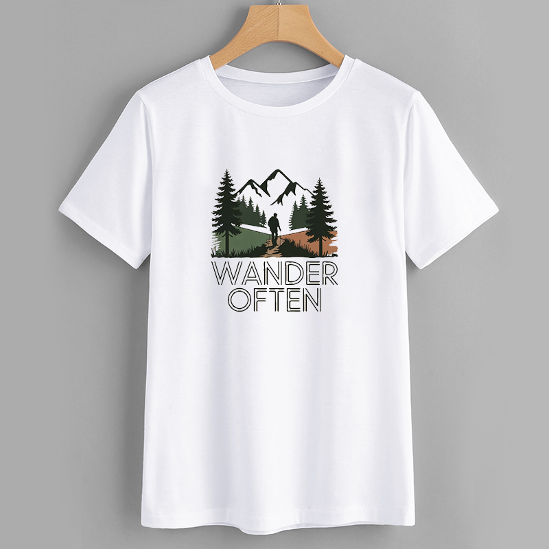 Wander Often Graphic T-Shirt for Outdoor Enthusiasts