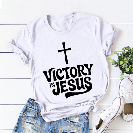 Victory in Jesus T-shirt