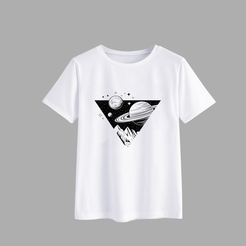 Galactic Adventure Graphic T-Shirt