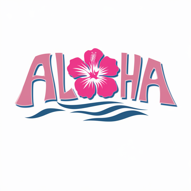 Aloha Floral Graphic T-Shirt