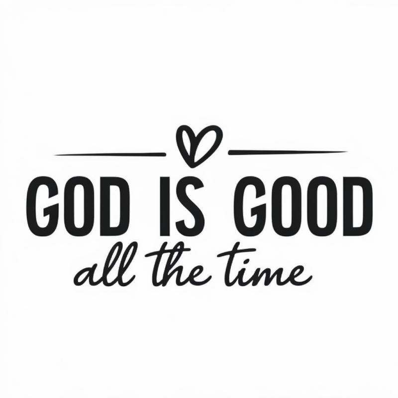 God is Good Inspirational T-Shirt