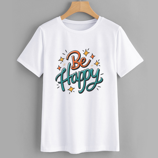 Be Happy Graphic T-Shirt