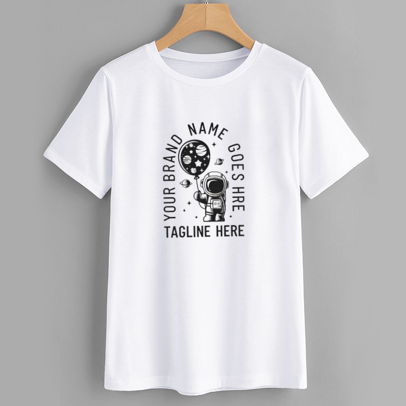 Astronaut Space Graphic T-Shirt