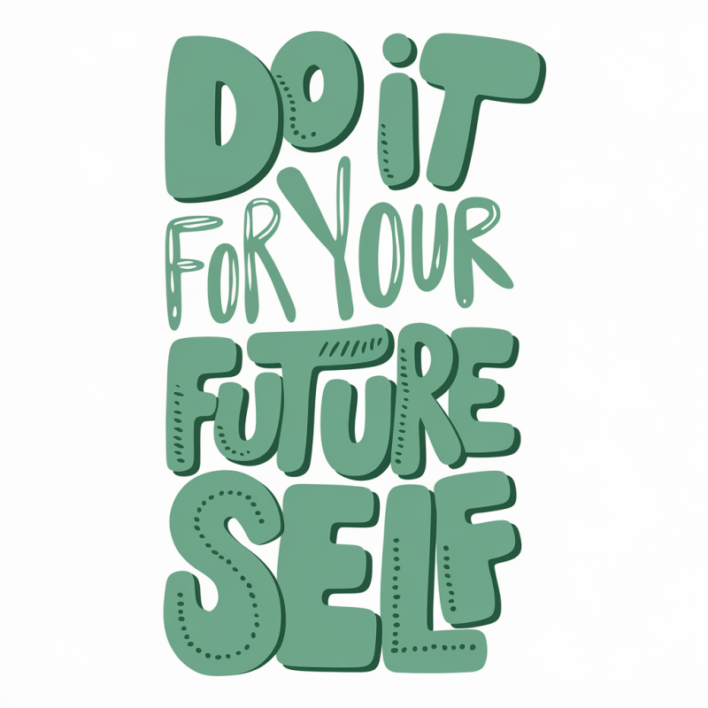 Motivational 'Do It For Your Future Self' T-Shirt