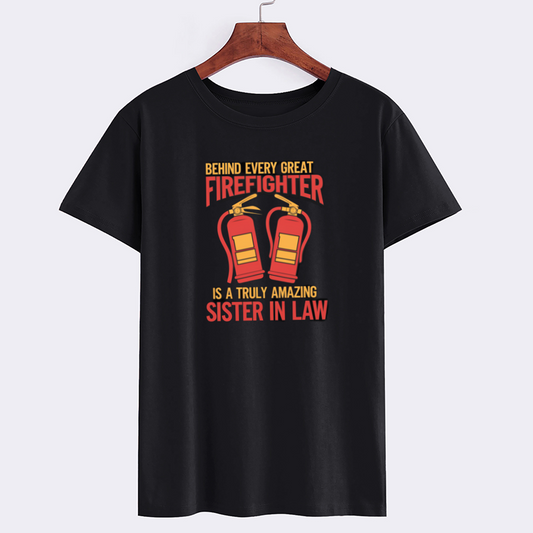Firefighter Sister In Law Appreciation T-Shirt