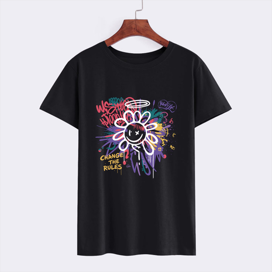 Change the Rules Graphic T-Shirt - Stylish Urban Tee