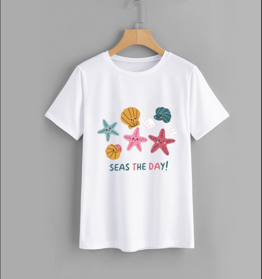 Seas The Day Beach T-Shirt