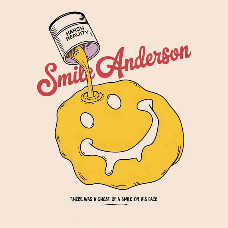 Smile Anderson Casual Pattern Top