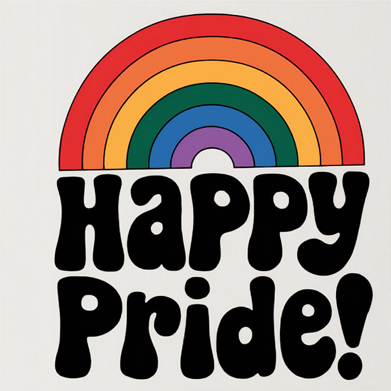 Happy Pride Graphic T-Shirt