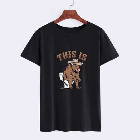 This Is Cow Funny Graphic T-Shirt