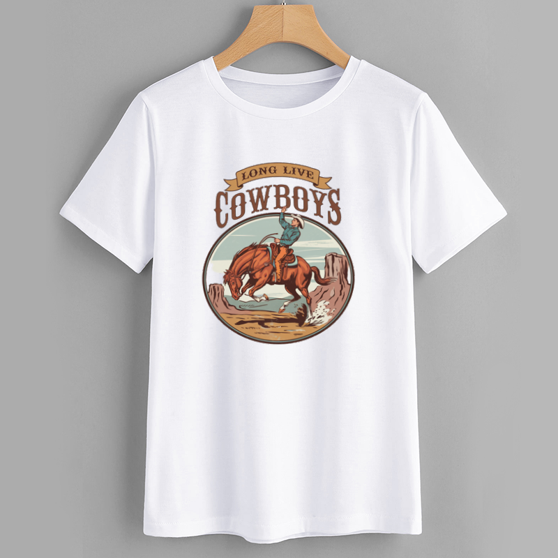 Long Live Cowboys Graphic T-Shirt
