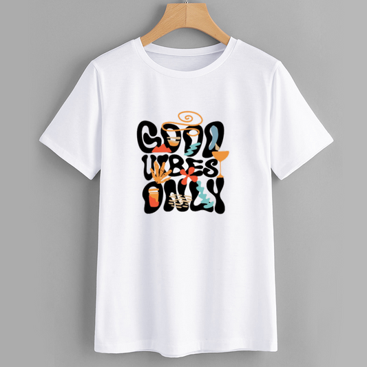Good Vibes Only Graphic T-Shirt