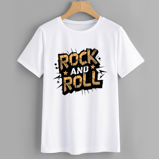 Rock and Roll Graphic T-Shirt