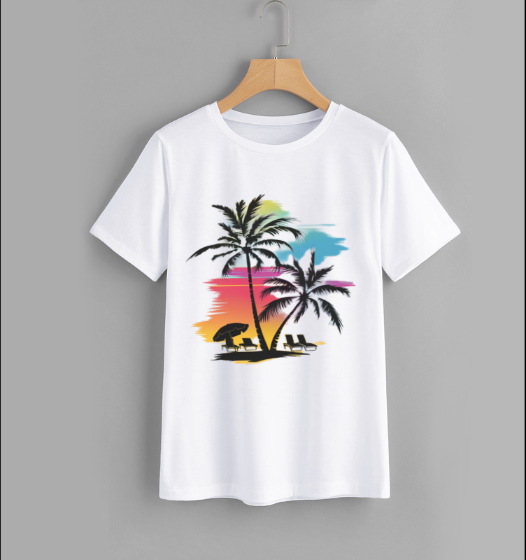 Summer Paradise Graphic T-Shirt