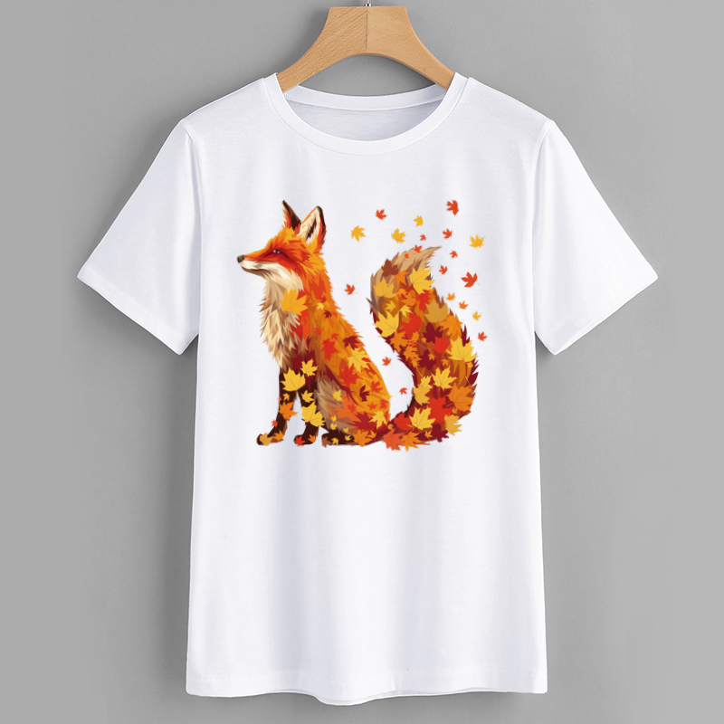 Autumn Fox Graphic T-Shirt