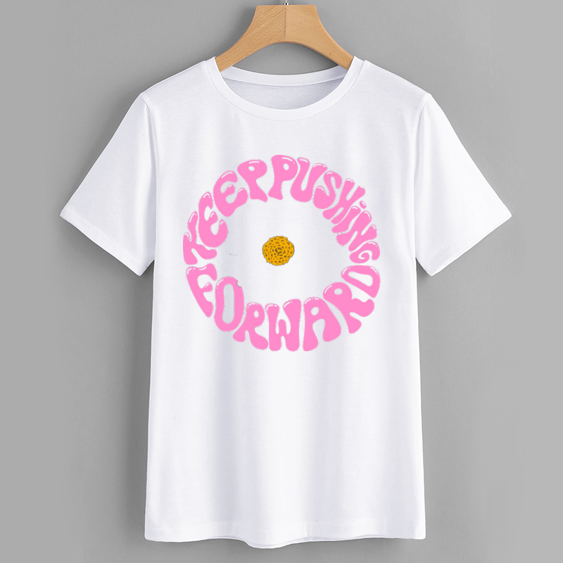 Keep Pushing Forward Graphic T-Shirt