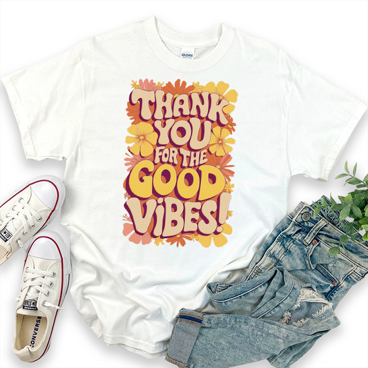 Thanksgiving Casual Daisy Print T-shirt