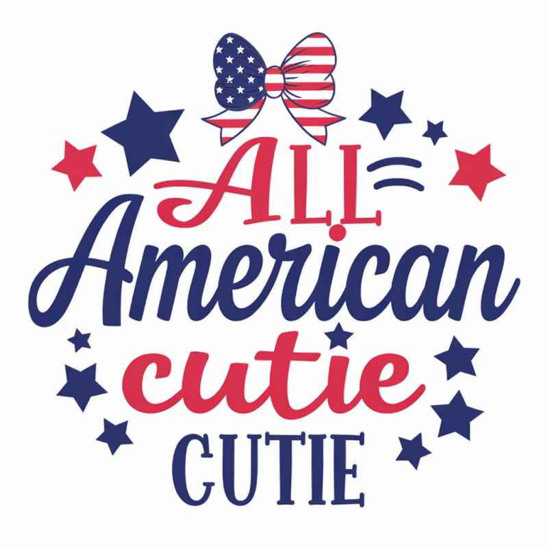 All American Cutie Graphic T-Shirt