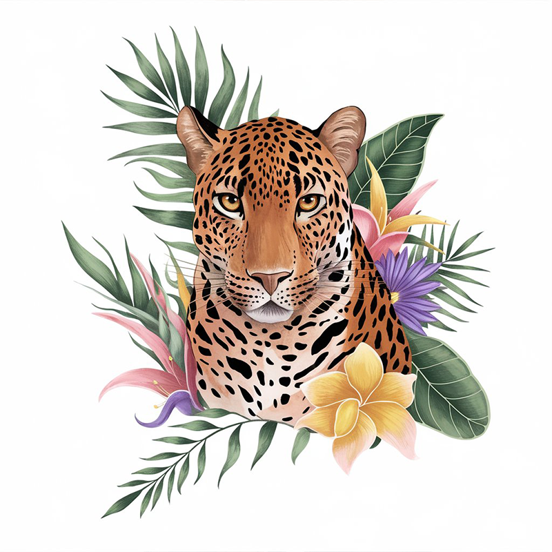 Tiger Blossom Pattern