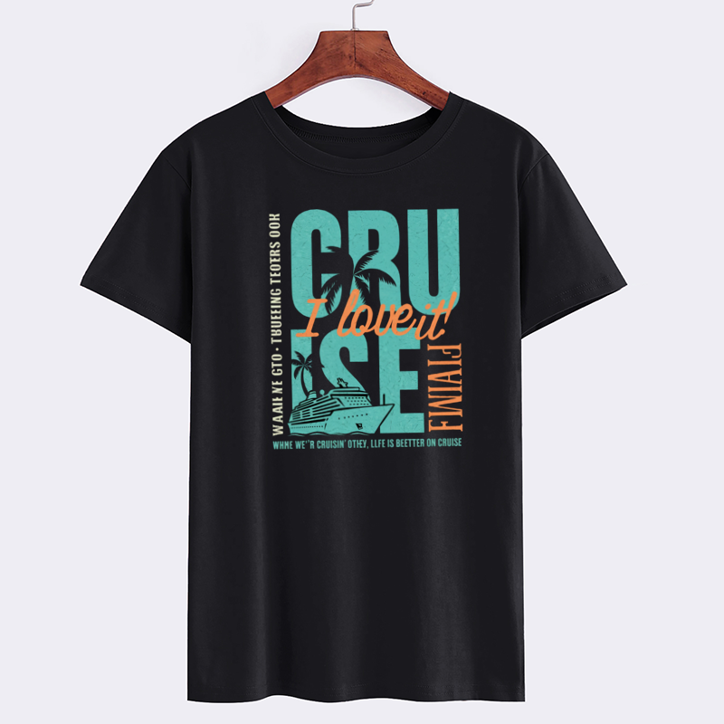 Cruise Graphic Cotton T-Shirt
