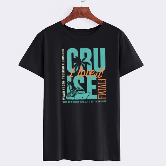 Cruise Graphic Cotton T-Shirt