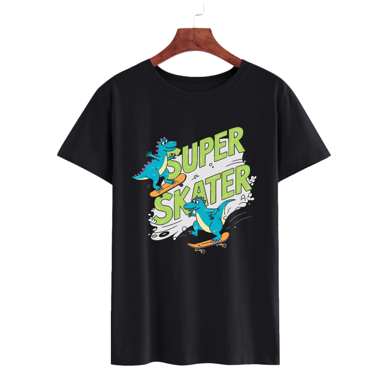 Dinosaur Super Skater Graphic T-Shirt