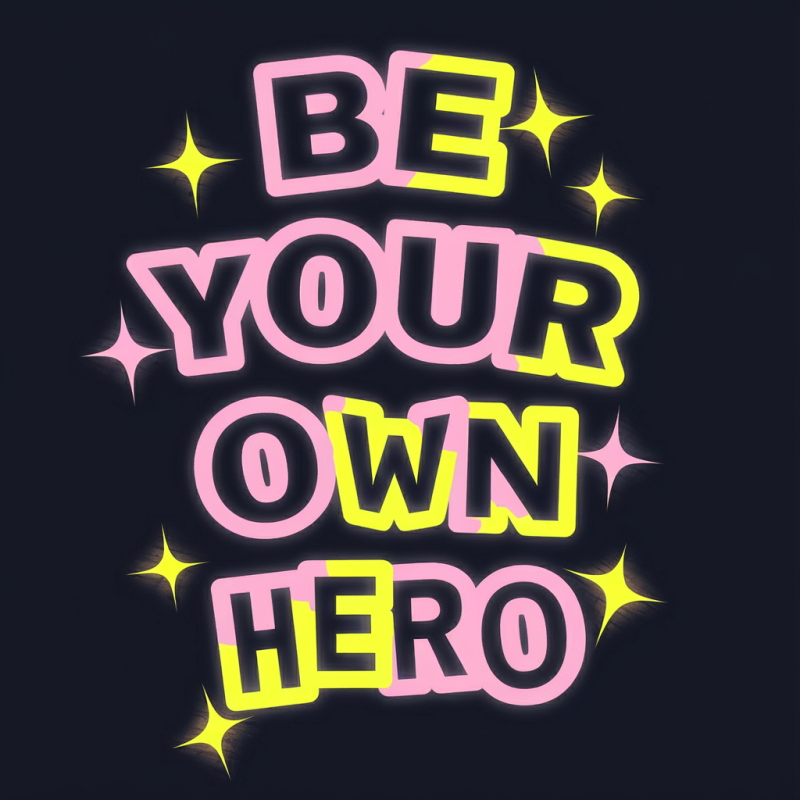 Be Your Own Hero Graphic T-Shirt