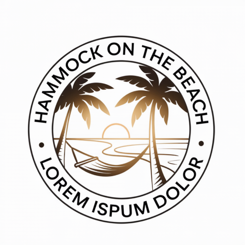 Hammock on the Beach Graphic T-Shirt