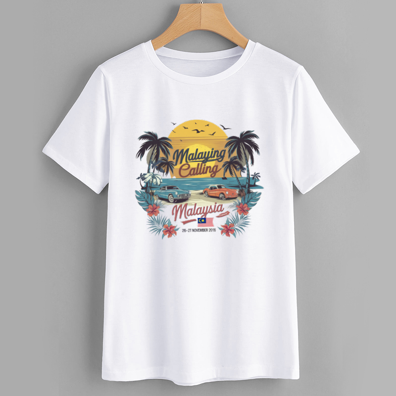 Malaysian Calling Vintage Car T-Shirt