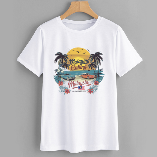 Malaysian Calling Vintage Car T-Shirt