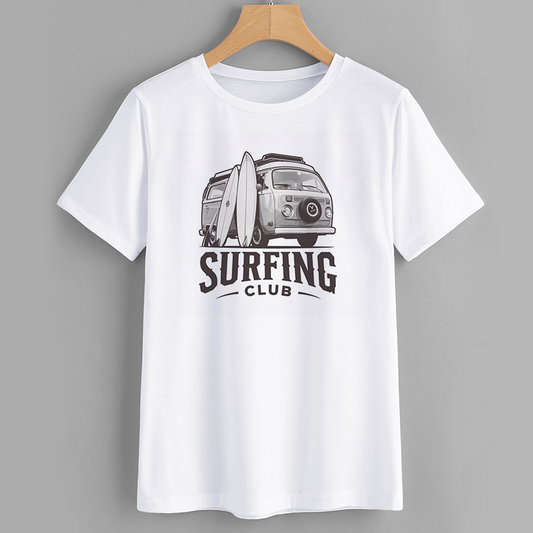 Vintage Surfing Club Graphic T-Shirt