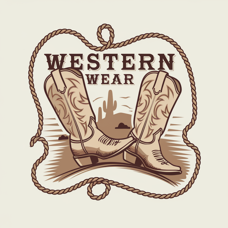 Western Wear Cowboy Boots Graphic T-Shirt