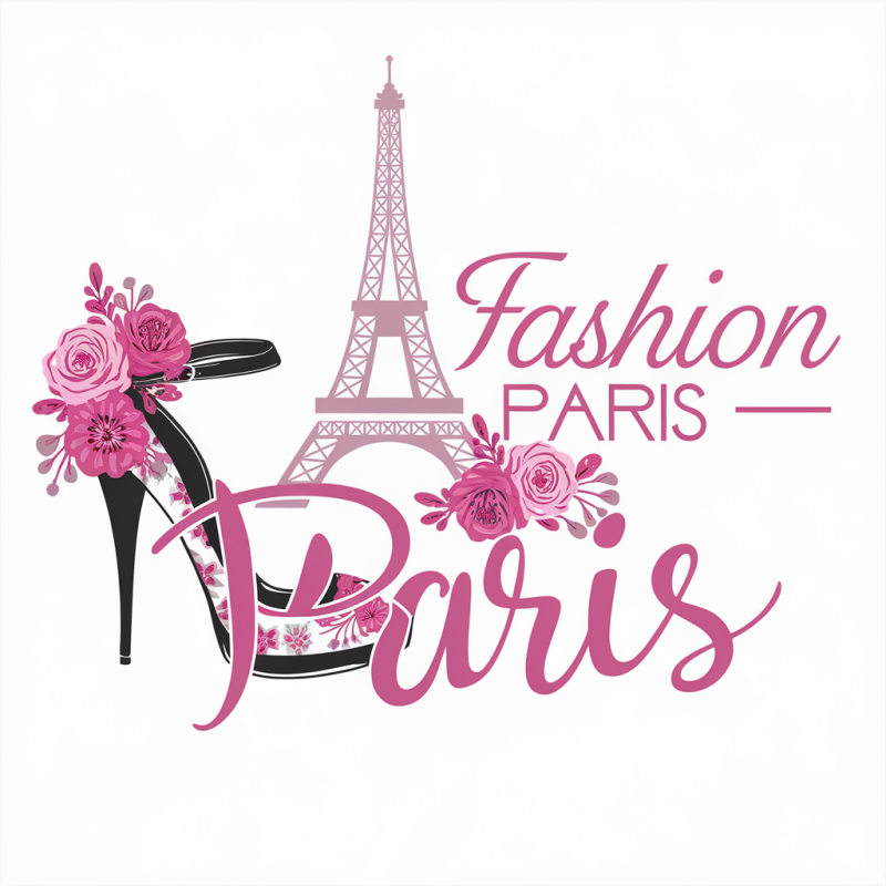 Stylish Paris Fashion T-Shirt with Eiffel Tower Design