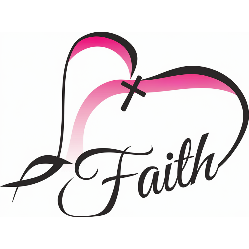 Faith Heart Graphic T-Shirt