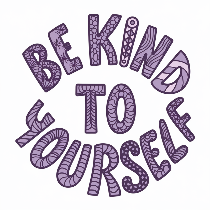 Be Kind to Yourself Graphic Tee - Motivational T-Shirt for Positive Vibes